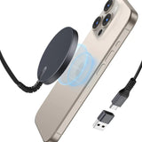 Mini Wireless Charger (HaloLock) - Black