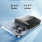 Qi2 5,000 mAh MagSlim Kickstand Power Bank - Black