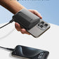 Qi2 5,000 mAh MagSlim Kickstand Power Bank - Black