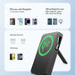 Qi2 5,000 mAh MagSlim Kickstand Power Bank - Black