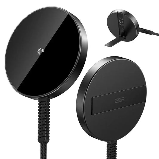 Mini Wireless Charger (HaloLock) - Black