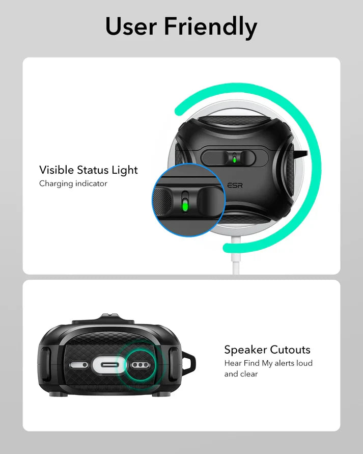 AirPods 4 Cyber FlickLock Case (HaloLock)